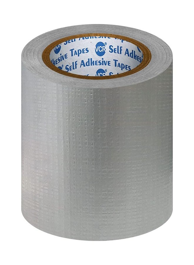 VCR Grey Duct Tape - 45 Meters in Length 96mm / 4" Width - 1 Roll Per Pack - Strong Book Binding Tape - Waterproof Heavy Duty Duct Tape - Image 1
